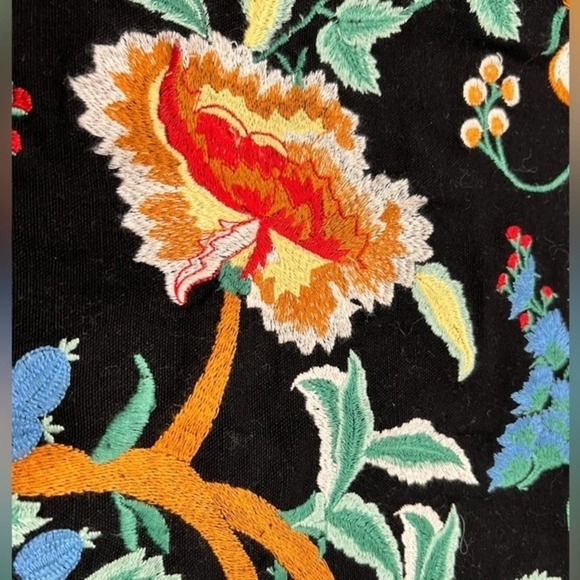 ZARA Woman Embroidered Pleated Hem Mini‎ Skirt Size XS NWT - Picture 13 of 13